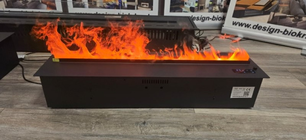 Parní krb 1000 3D hloubka 240mm 1 barva 4