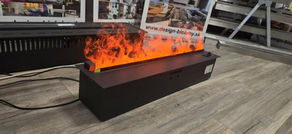 Parní krb 1000 3D hloubka 240mm 1 barva 3